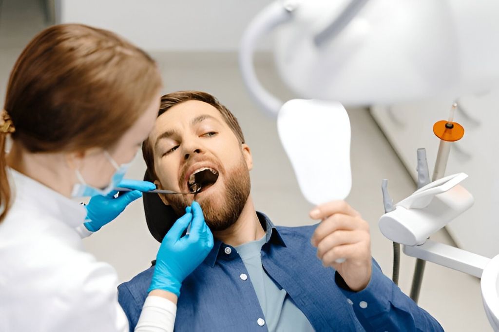 dental cleaning in london, on